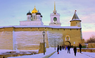 Зима в Пскове! Зима в Пскове!